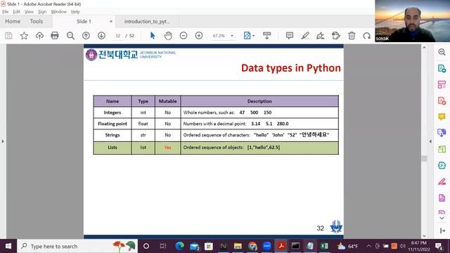 AI for Beginners - Python basic syntax variables list dictionary