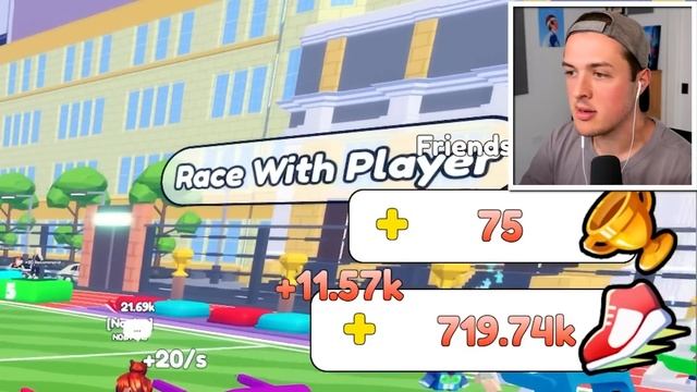 Becoming The FASTEST in ROBLOX RUNSTAR SIMULATOR! смотреть онлайн