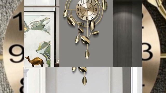 Идея для подарка . Настенные часы . Алиэкспресс. смотреть онлайн