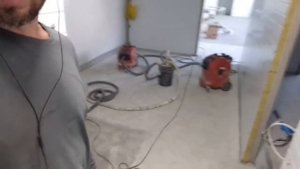 Шлифовка бетона. Подготовка основания под Полиплан 1001 (на полу топпинг)