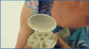 Таблетница на неделю с вращающейся крышкой