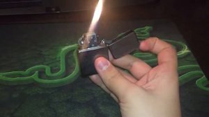 Трюк с Zippo