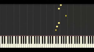 Synthesia creation [piano tutorial] | Creation - Small notes