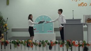 Сценка "Что такое благодать Божия" - праздник жатвы 25/09/22 Церковь Вифания г.Обнинска
