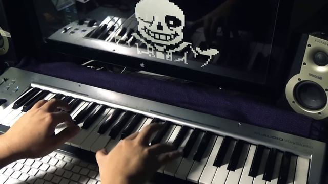 Undertale - sans. (A Bonely Medley) [Guitar & Violin Cover/Remix] || String Player Gamer
