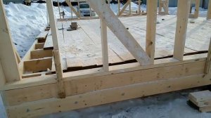 Каркасный дом 6х8 своими руками. Часть 11 - Стена №3