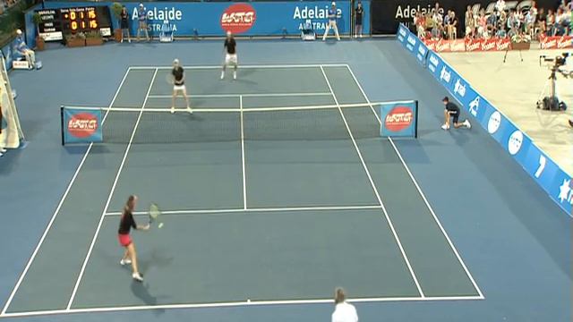 Navratilova & Leconte vs Hingis & Bahrami Highlights - World Tennis Challenge 2013 смотреть онлайн