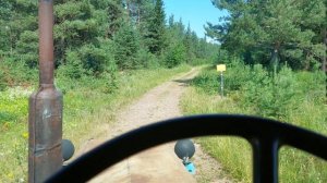 Трактор т40 🚜 еду на покос по лесу 😱😱