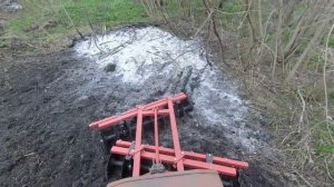 Трактор Т-16 с дисковой бороной 1BQX-1, 7