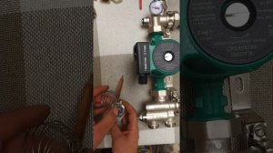 установка термостата в смесительный узел