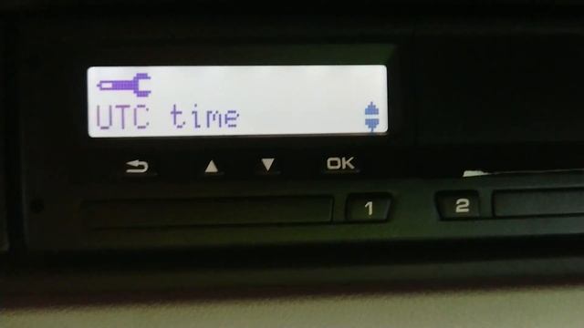 Тахограф-настройка на часа. смотреть онлайн