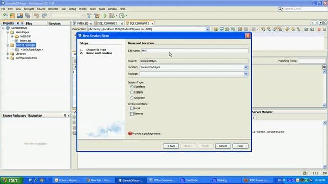 0 Setup JavaDB in Glassfish server смотреть онлайн