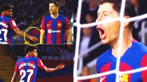 This is WHAT REALLY HAPPENED between LAMINE YAMAL and LEWANDOWSKI!  BARCELONA | FOOTBALL NEWS