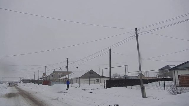 Уральск | улица Самал - от Т-образного перекрёстка с Преображенской