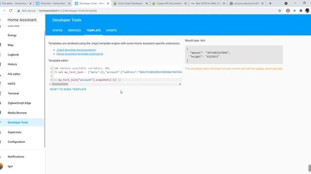 Home assistant REST API with ProximaX смотреть онлайн
