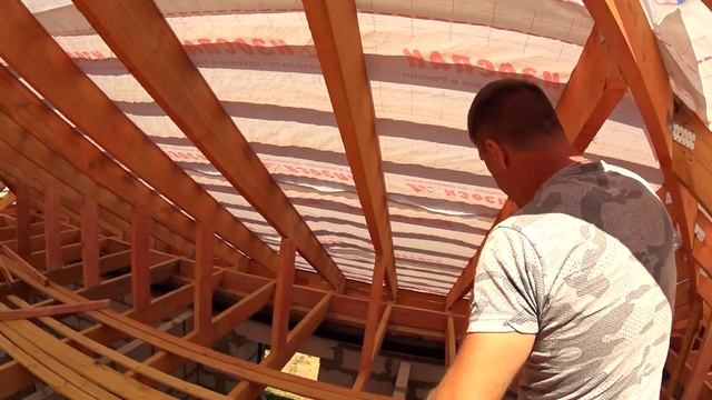 СОБИРАЕМ ЧЕТЫРЕХСКАТНУЮ КРОВЛЮ ПРАВИЛЬНО / КАК КРОВЕЛЬНЫЕ РАБОТЫ ВЫПОЛНЯЕМ МЫ