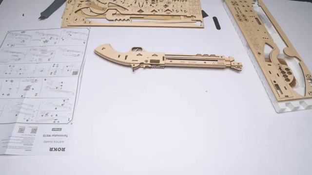 Терминатор М870 Robotime LQ501 смотреть онлайн