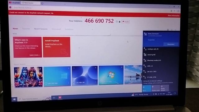 could not connect to the anydesk network (anynet_19) || Anydesk Error