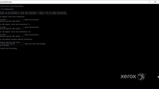 DOS Based Commands - ipconfig/release & ipconfig/renew смотреть онлайн