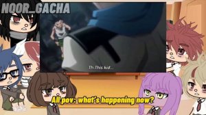 MHA react to Deku's past as Killua || MHA x HxH || NOOR_GACHA ||