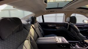 BMW 7 series G12  2015 | 4K Walkthrough. Обзор авто БМВ 7 серии 2015 | Детали экстерьера и интерьер