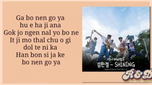 Kim Hangyeom (김한겸) – SHINING Twinkling Watermelon OST Part.3 (Easy Lyrics)