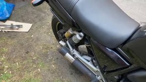 Honda CB400 SF звук выхлопа