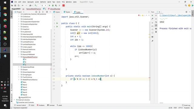 Week 5 Practice Solution смотреть онлайн