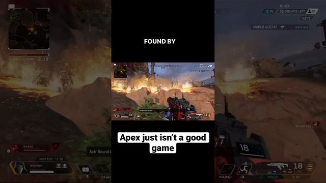 Common apex L #like #apexlegends #apexlegendsclips #aimbot