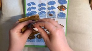 Smokey Bear. Mini Building Blocks. Lego. Конструктор из миниблоков.