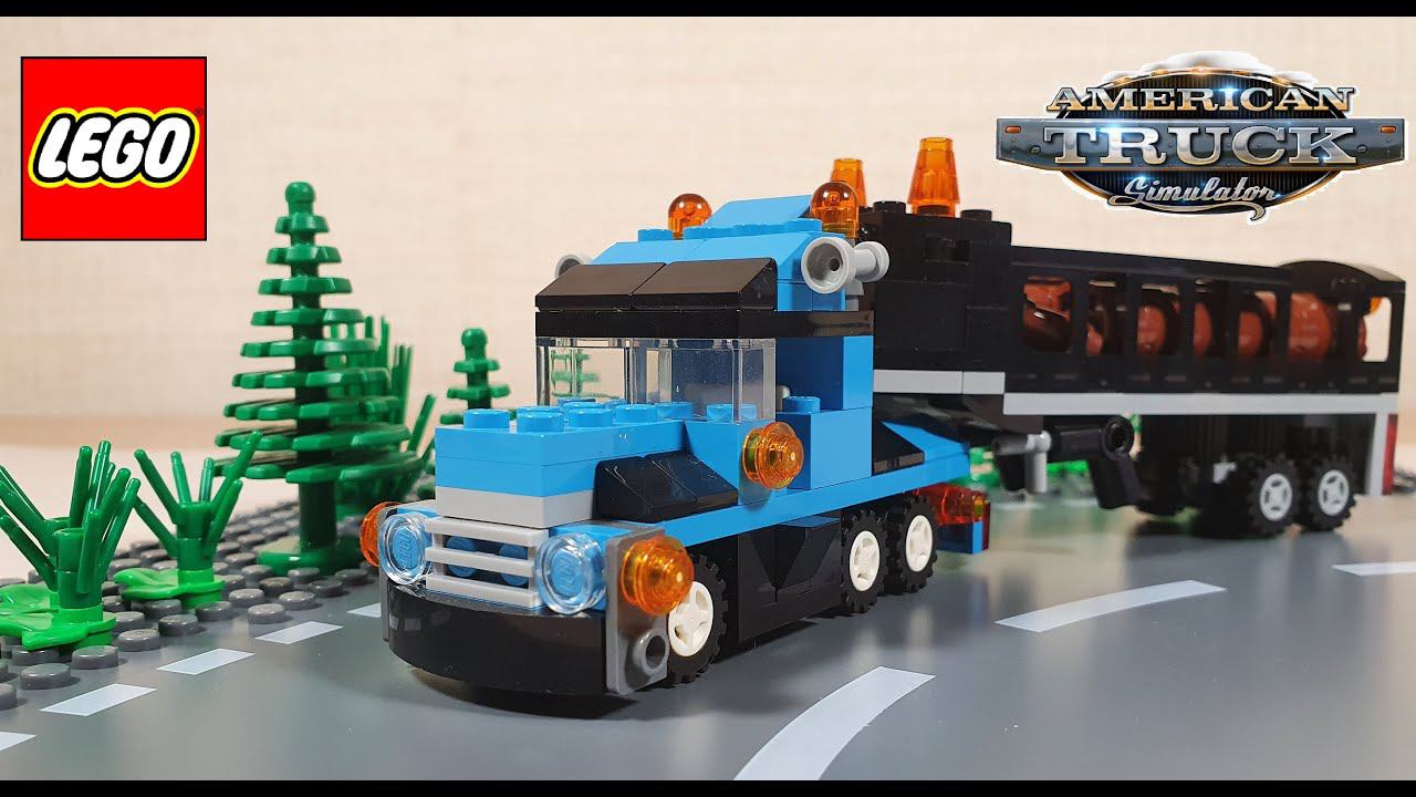 Timber Transport Trailer - Euro Truck Simulator 2 MOC #9 смотреть онлайн