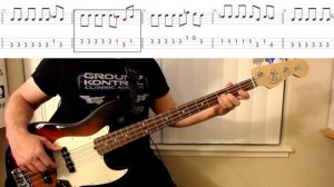 Boney M. - Daddy Cool (Bass Cover) (Play-along Tab)