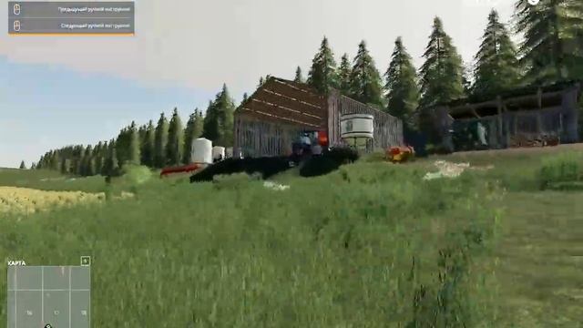Продаем силос готовим участок к большому полю - Карта No Man's Land #3 - FS19 - Timelapse смотреть онлайн