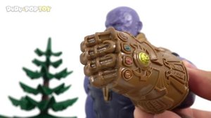 Avengers 4 End Game Thanos appeared! ! Avengers assemble! | DuDuPopTOY