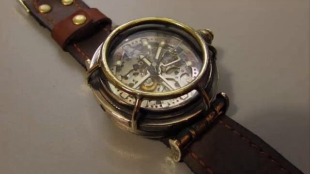 Стимпанк часы. Подборка уникальных часов в стиле #стимпанк . смотреть онлайн