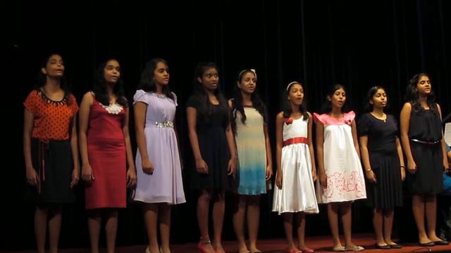 "Cover The World With Love" - performed by the Intermediate Choir of Menaka de Fonseka Sahabandu смотреть онлайн