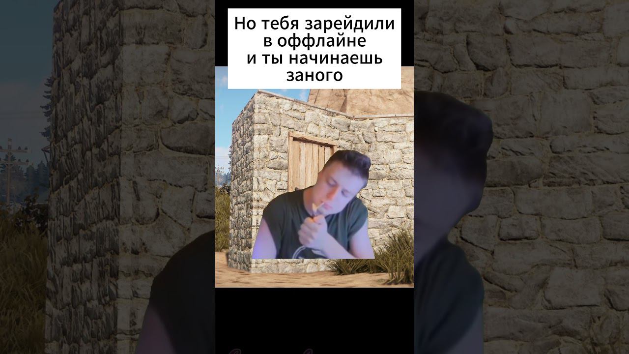 Когда ты держал весь сервер, но что то пошло не так в RUST #rust #раст #видеоигры #растприколы смотреть онлайн