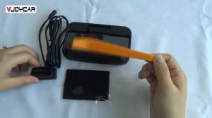VJOYCAR MX10 New OBD HUD Mirror Lifted Closed Automatically Clock Oil Consumption Coolant RPM