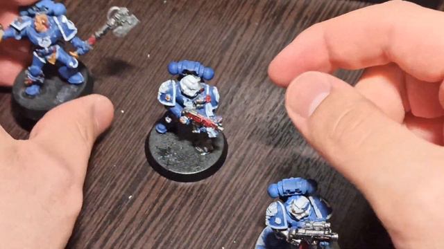 Обзор мой коллекции ультрамаринов #warhammer40k #hobby