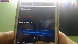 How to login Disney hotstar in Android TV / Activate TV in hotstar / Tutorial