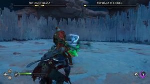 God of War Ragnarok - How To Fully Upgrade Leviathan Axe To Level 9 - All Frozen Flame Locations