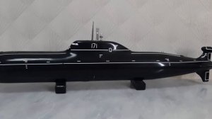 Подводная лодка ( радиоуправляемая модель Пр- 971), как средство ловли щуки.