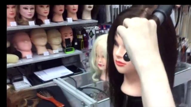 Голова учебная, натуральная, 45-50см., Шатенка, FANTOM смотреть онлайн