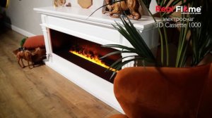 Обзор 3D электрокамина CASSETTE 1000 RealFlame
