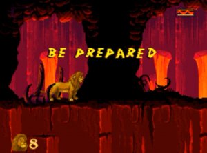 Sega Mega Drive 2 (Smd) 16-bit The Lion King 1 Level 8 Be Prepared Прохождение