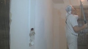 удаление пыли после шлифовки.