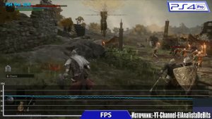 Смотрим на производительность PS4/Pro/PS5 с графиком FPS | Graphics & FPS Comparison Elden RIng