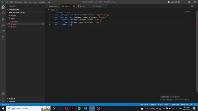 How to Create a Weather App with JavaScript | JavaScript Tutorials