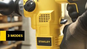 STANLEY STHR323K 32MM 1250W 3 MODE L-SHAPE SDS-PLUS HAMMER WITH KITBOX
