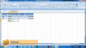 Auto ID Number in Excel Sheet Part-1